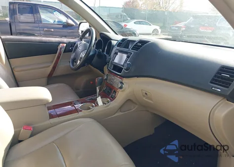 2013 Toyota Highlander Limited V6 z USA, uszkodzony, nr VIN 5TDDK3EH4DS251957